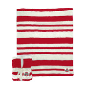 KNIT THROW OHIO STATE