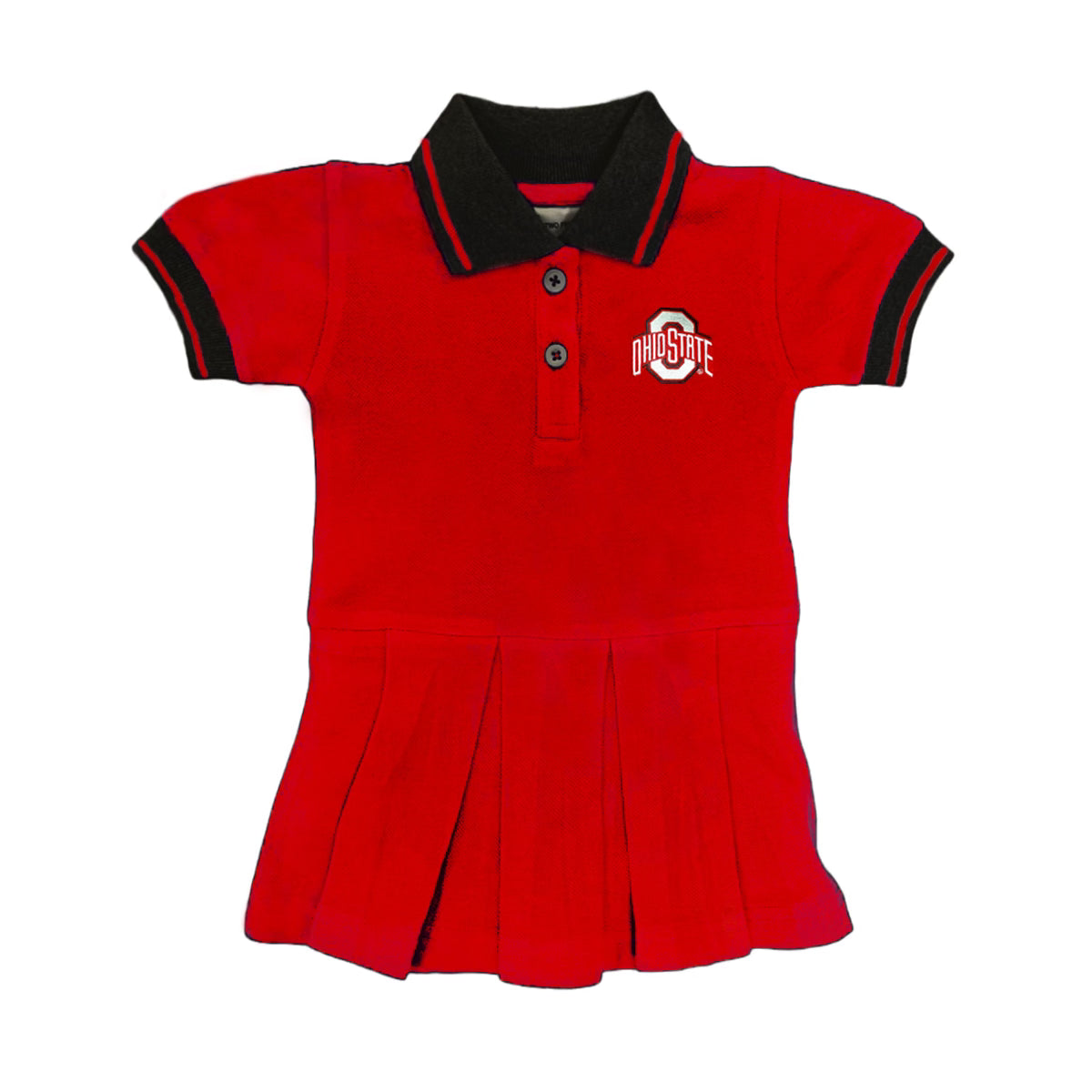 Red polo dress girl online