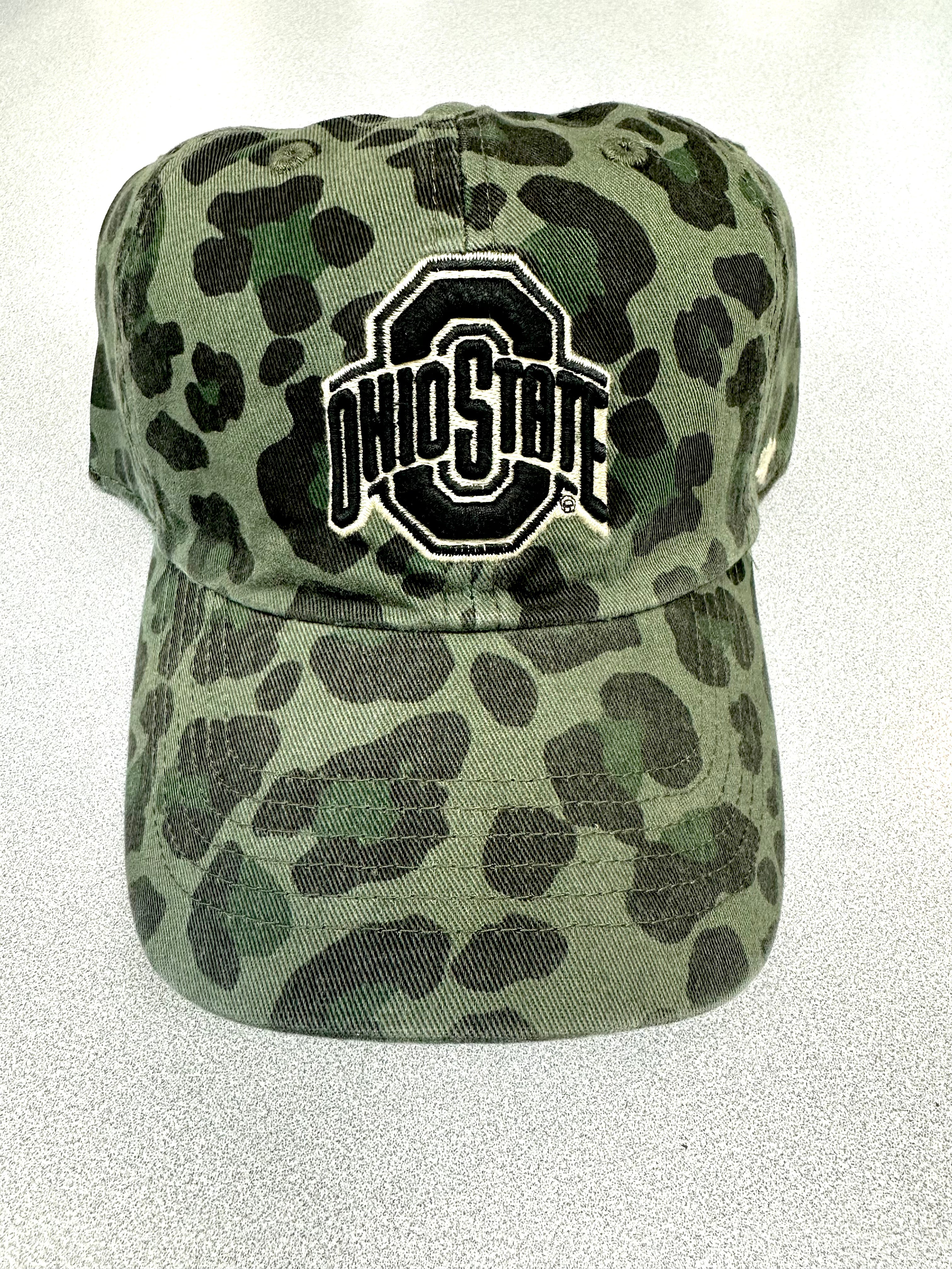 Women's '47 Pink Ohio State Buckeyes Mist Clean Up Adjustable Hat