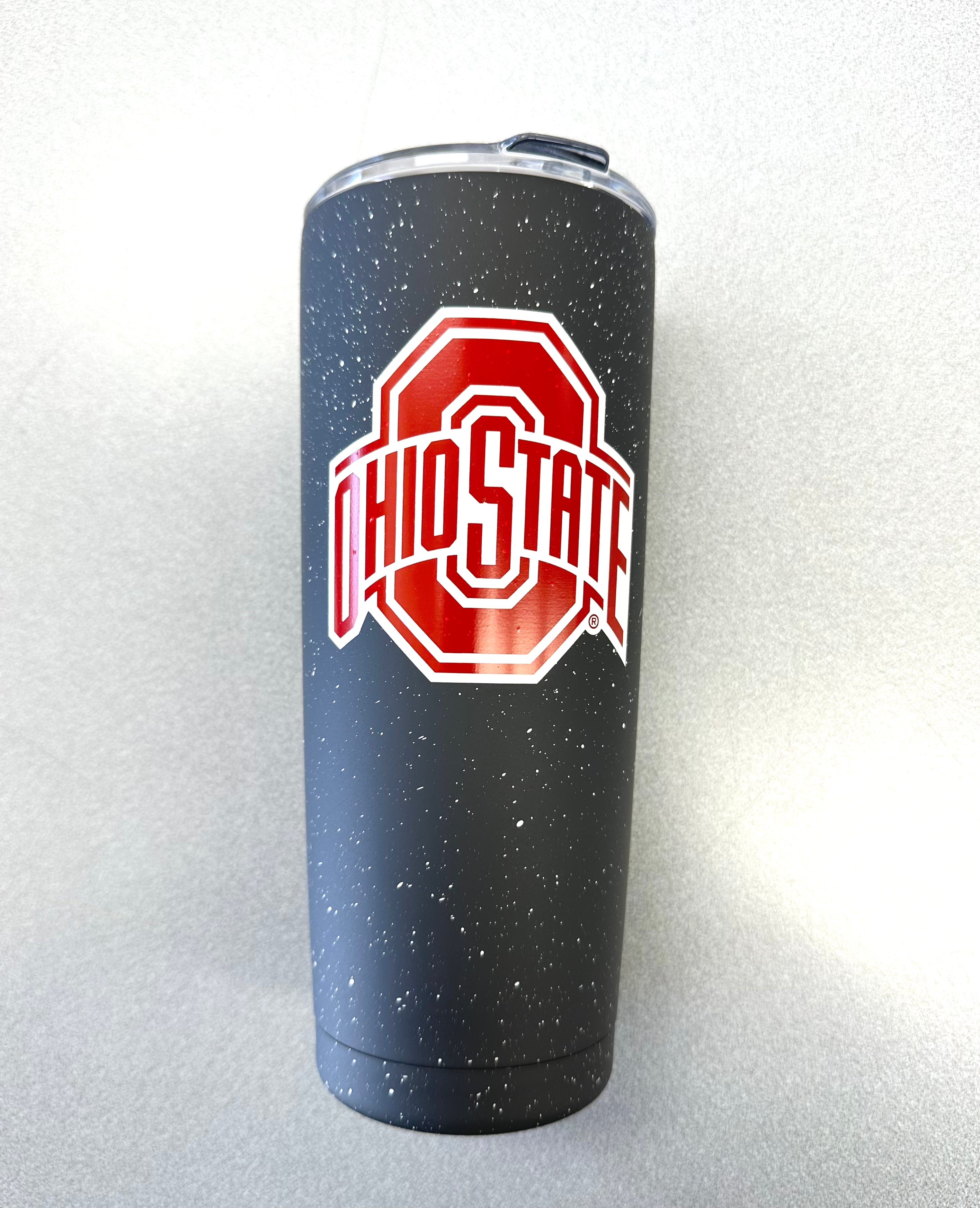 OHIO STATE BUCKEYES SPECKLED TUMBLER
