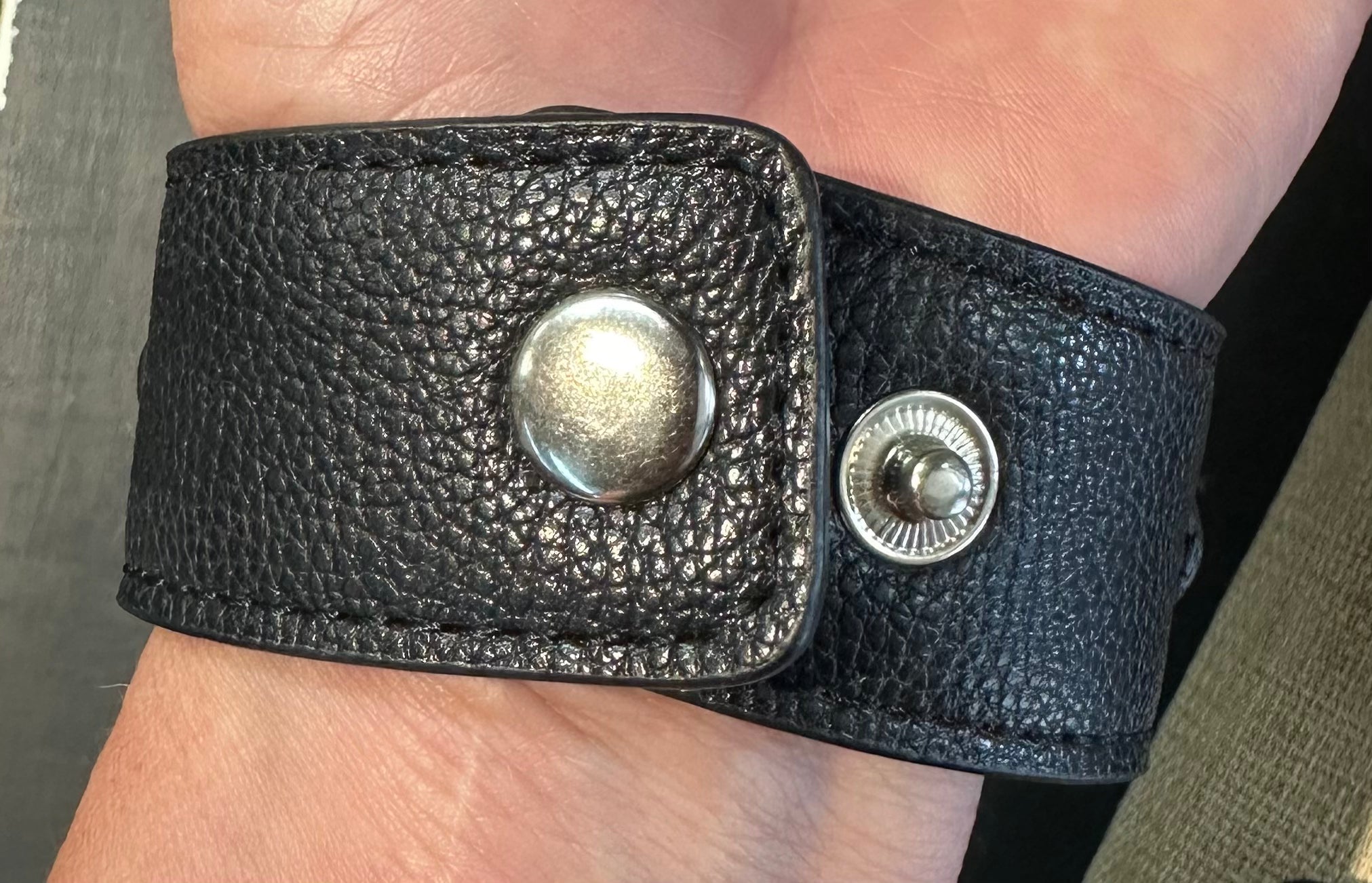 Buckeye spirit charm bracelet with slogan and OSU logo