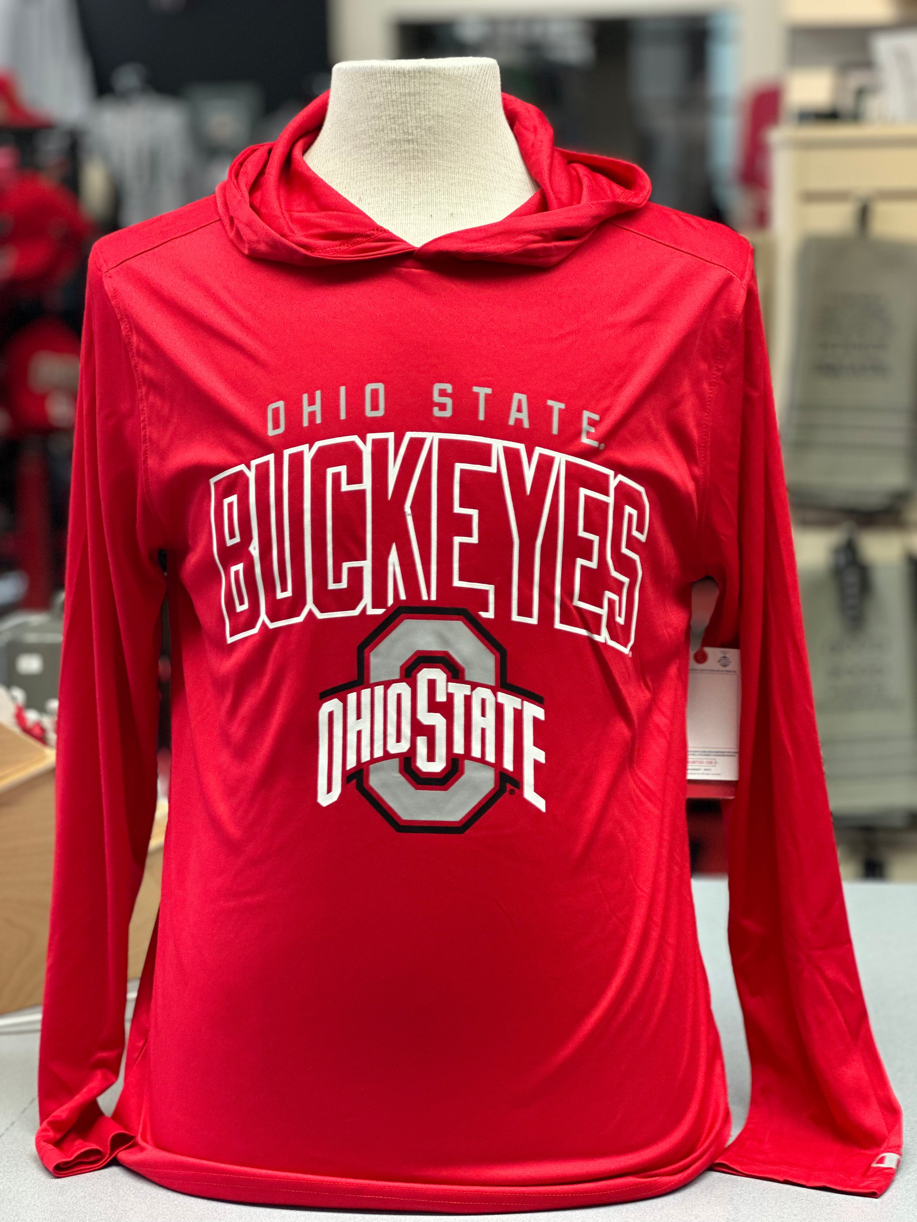 Ohio state long sleeve hooded t shirt sale