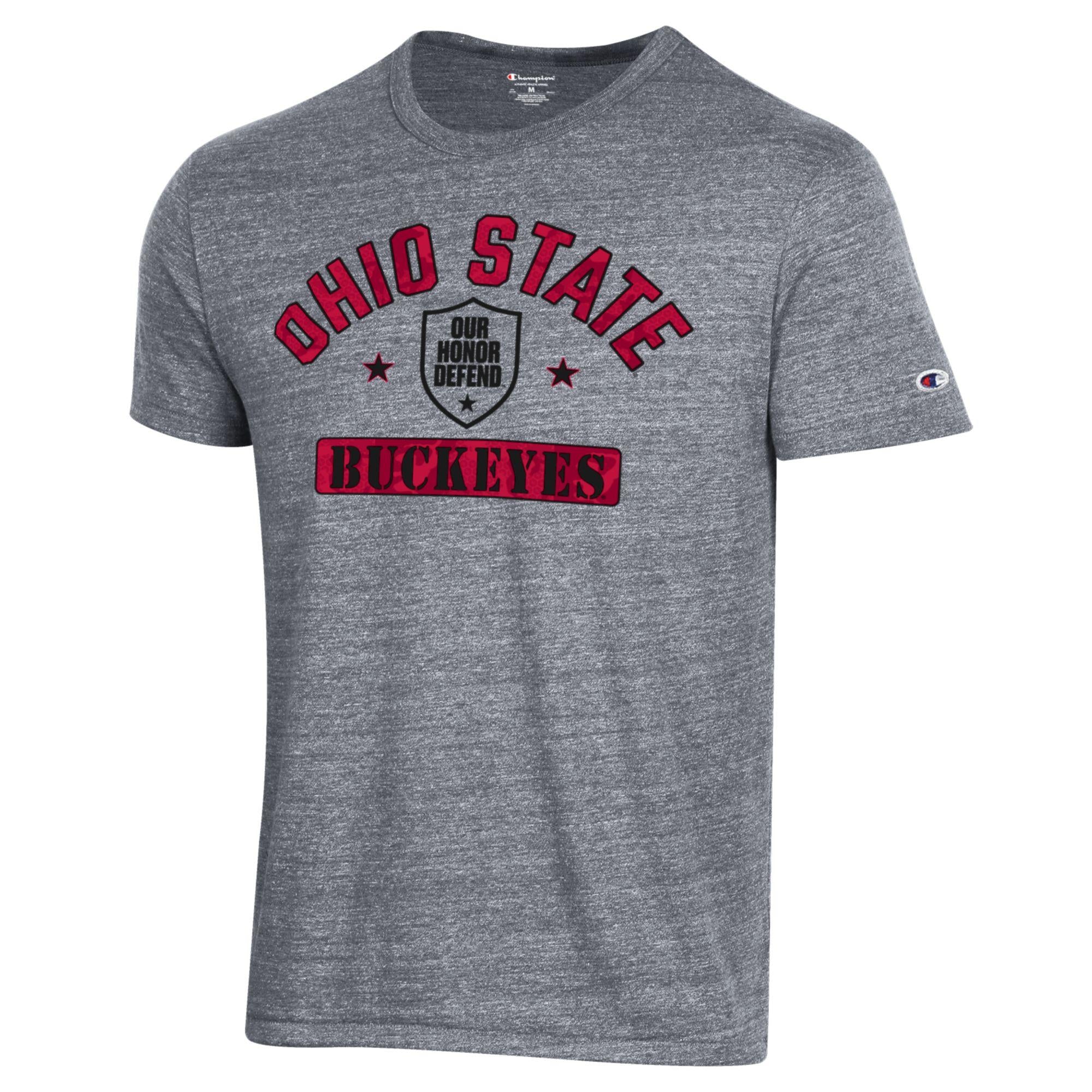 ohio state football gear OHIO STATE OUR HONOR DEFEND BUCKEYES SHIRT