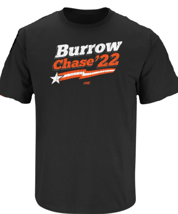Cincinnati Bengals T-Shirt BURROW CHASE '22