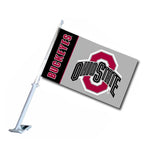 OHIO STATE BUCKEYES CAR FLAG – DOUBLE SIDED