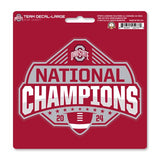 2024-25 OHIO STATE FOOTBALL NATIONAL CHAMPIONS LARGE DECAL