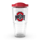 OHIO STATE BUCKEYES PRIMARY LOGO 24 OZ TERVIS CLASSIC TUMBLER WITH TRAVEL LID