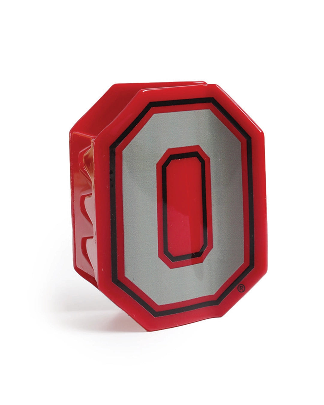 red Ohio State® Block O Statement Claw Clip