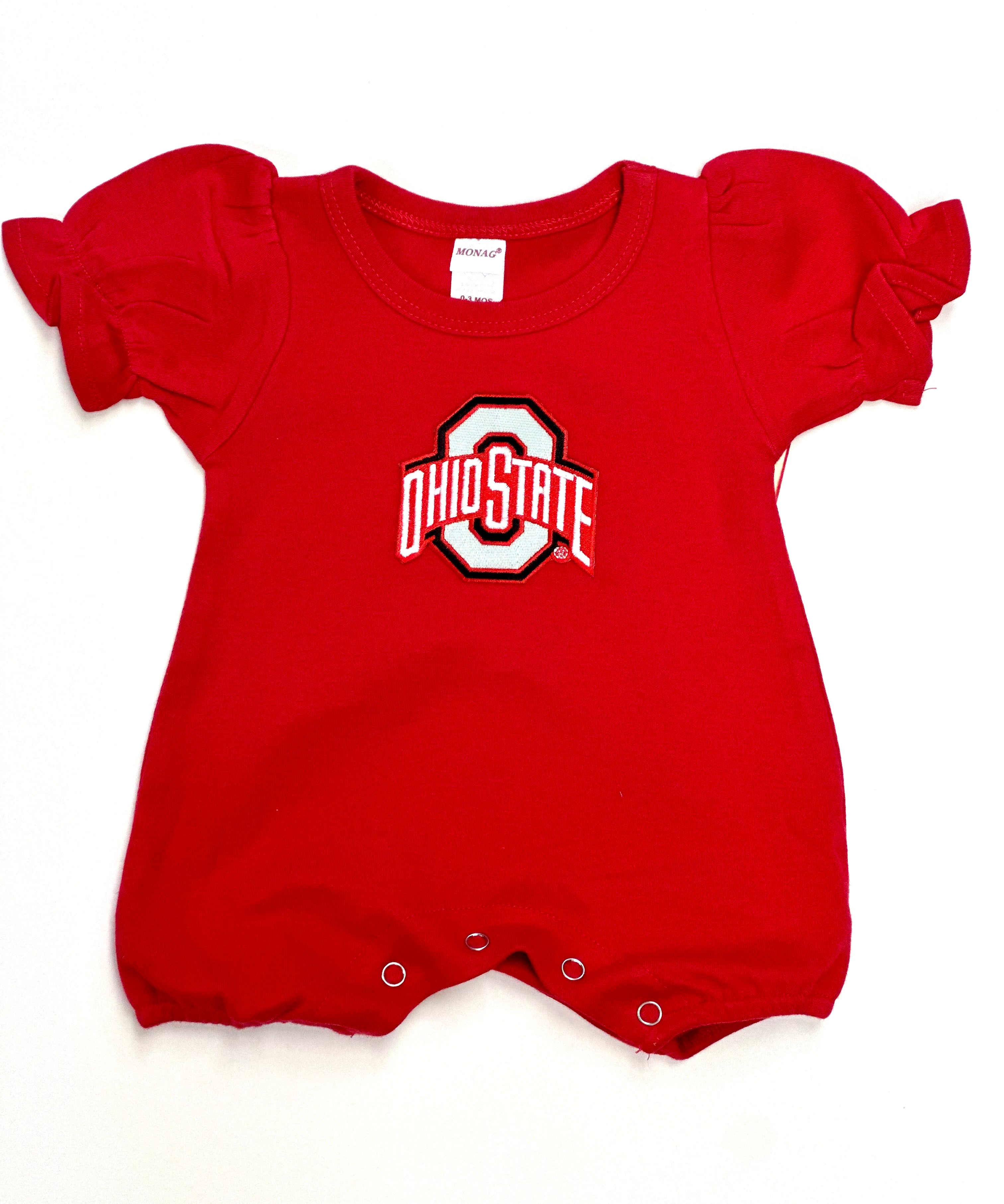 Ohio State Girls Romper