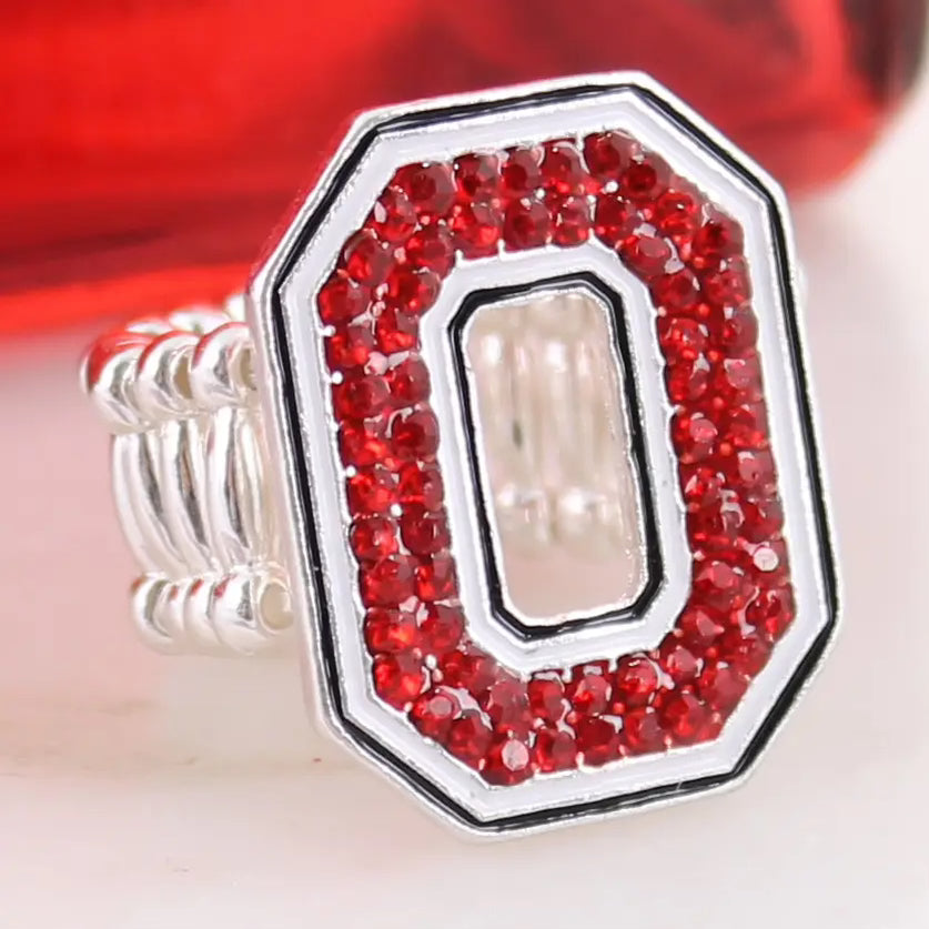 letter Block O ring