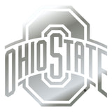 OHIO STATE ATHLETIC BLOCK O SILVER DECAL – 4”