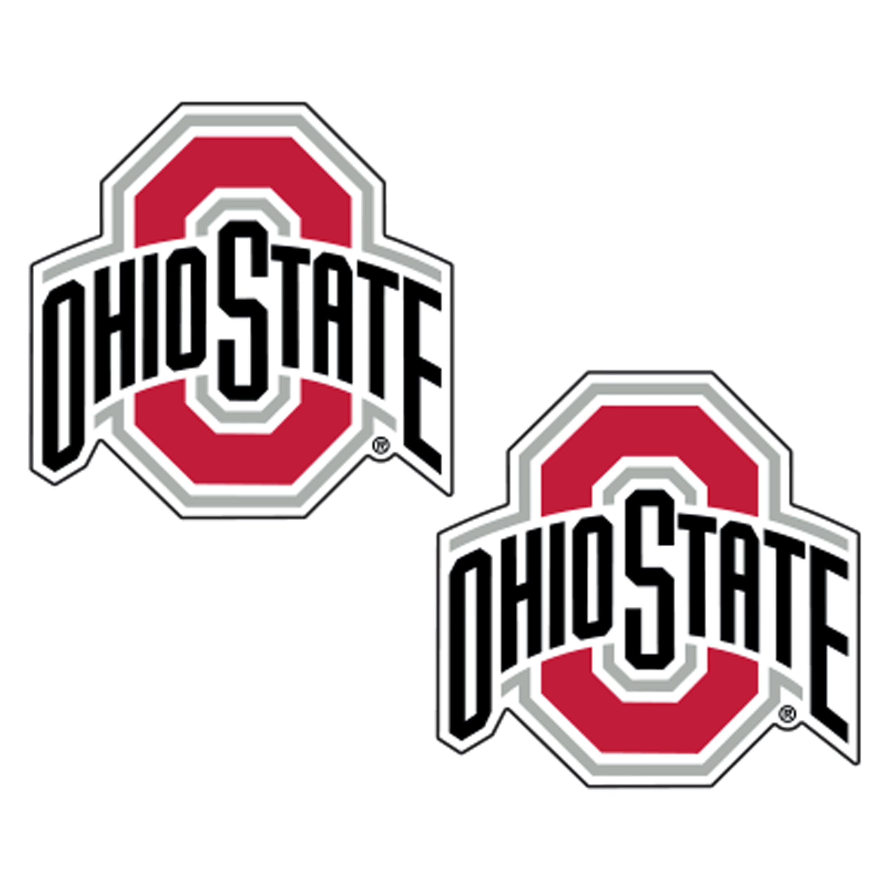 2 decals ohio state