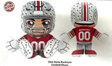 OHIO STATE BUCKEYES FOOTBALL PLAYER KURICHA PLUSHIE (6” SITTING / 8” STANDING)