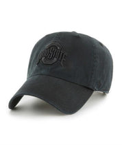 BLACK OHIO STATE BUCKEYES '47 CLEAN UP CAP