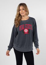 OHIO STATE BUCKEYES BURNOUT CAMPUS PULLOVER
