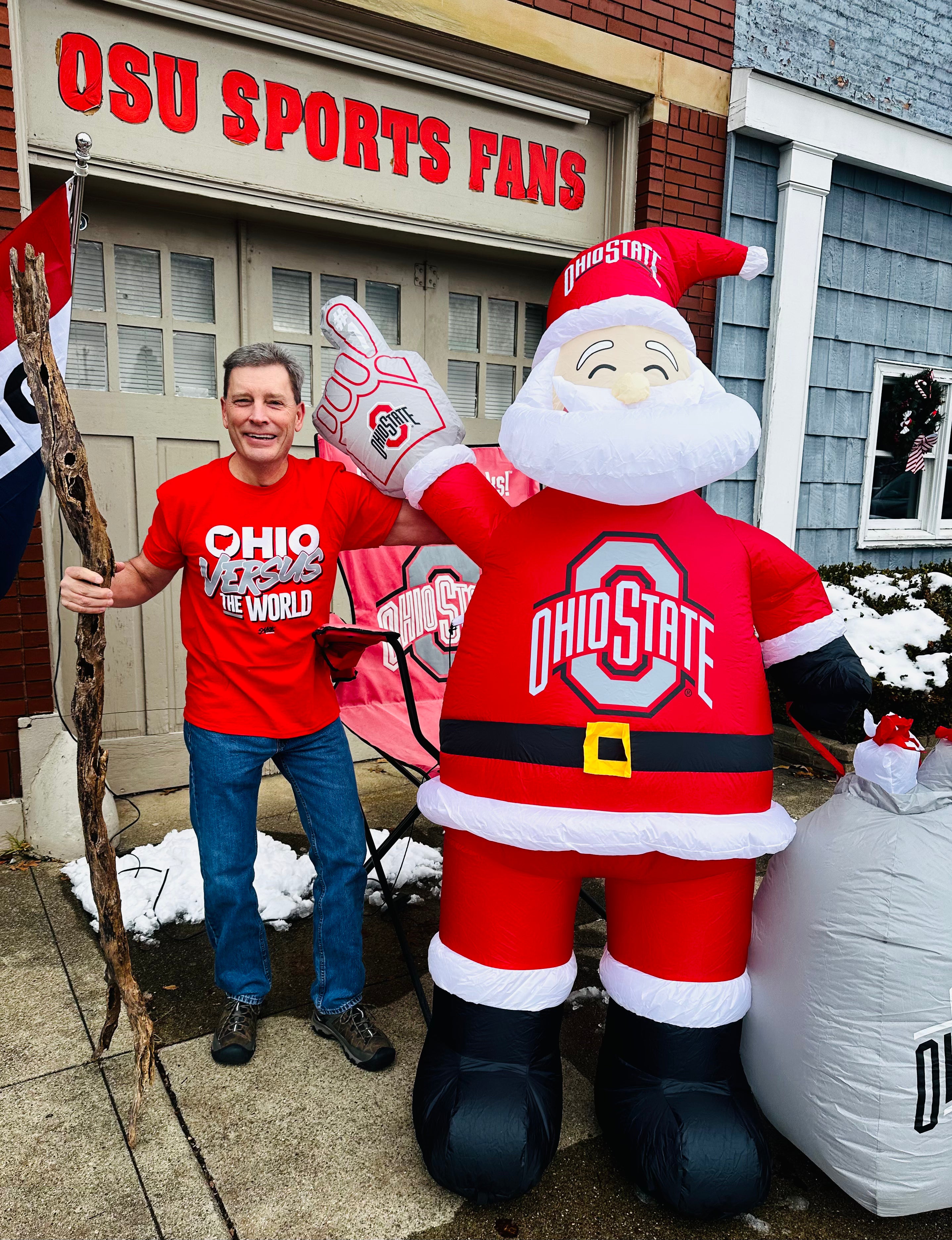 steve outside osu sports fans in chillicothe ohio