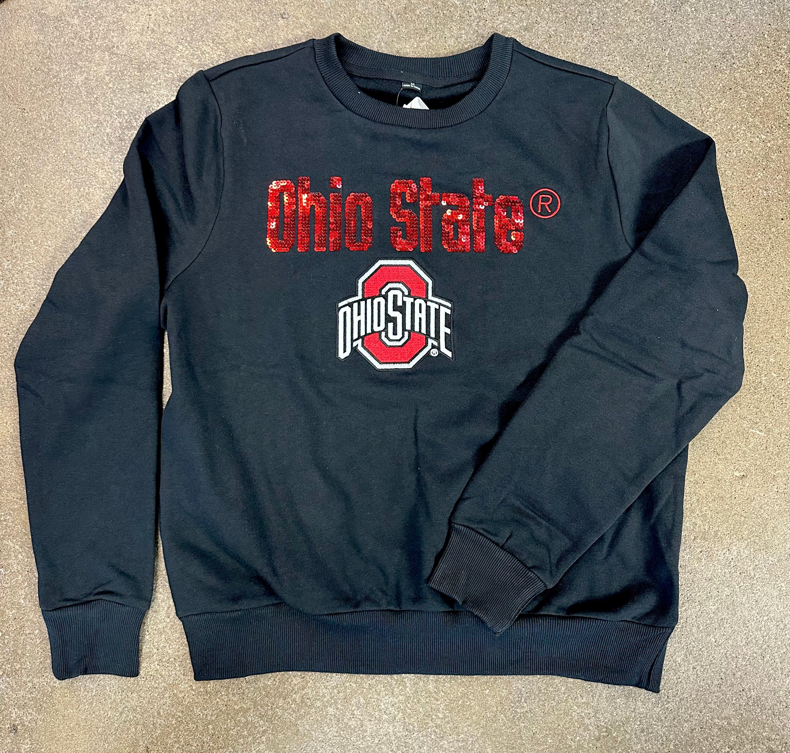 Ohio State Sequin Sweatshirt by Champion