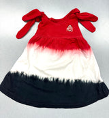 OHIO STATE BUCKEYES TIE-DYE INFANT SUNDRESS