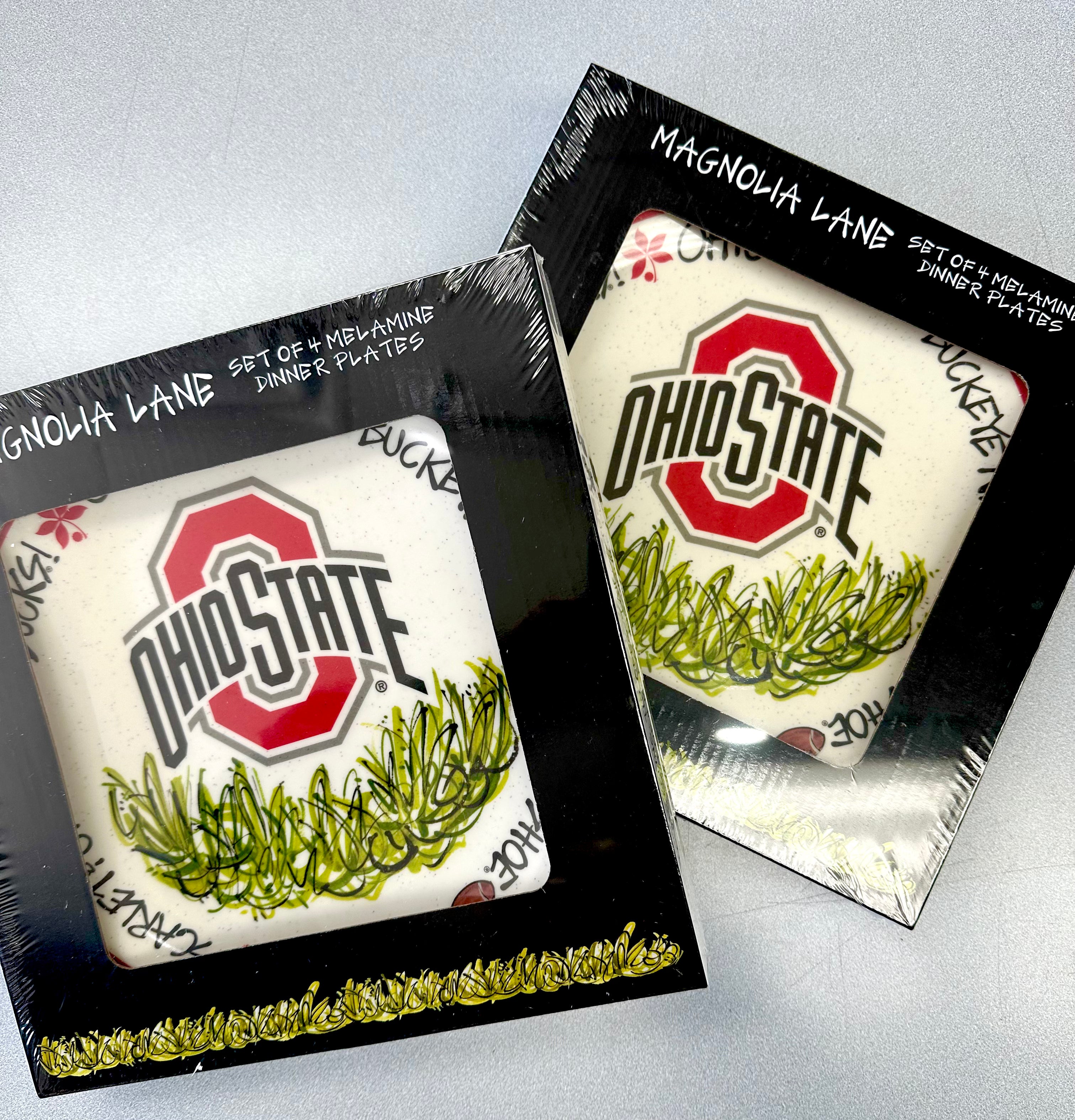 Ohio State 4 Plate Set from Magnolia Lane