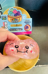 GLITTER SQUISHY MYSTERY BUNS – SOFT SENSORY FIDGET TOY SURPRISE