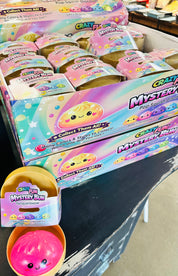 Crazy Fun Mystery Bun toys in packaging on a table