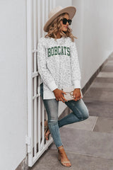 OHIO BOBCATS DAY OFF SIDE SPLIT PULLOVER