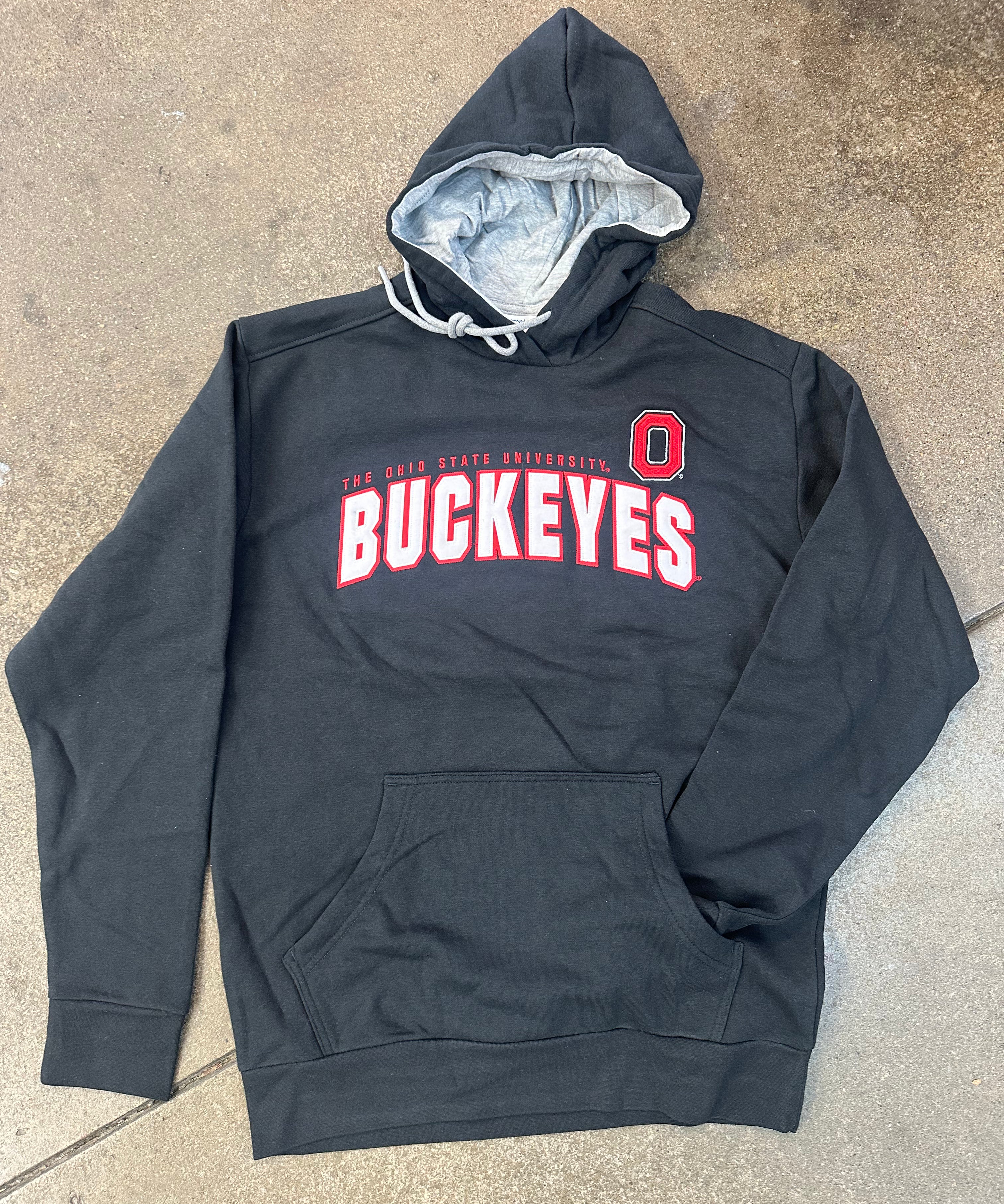 black hoodie