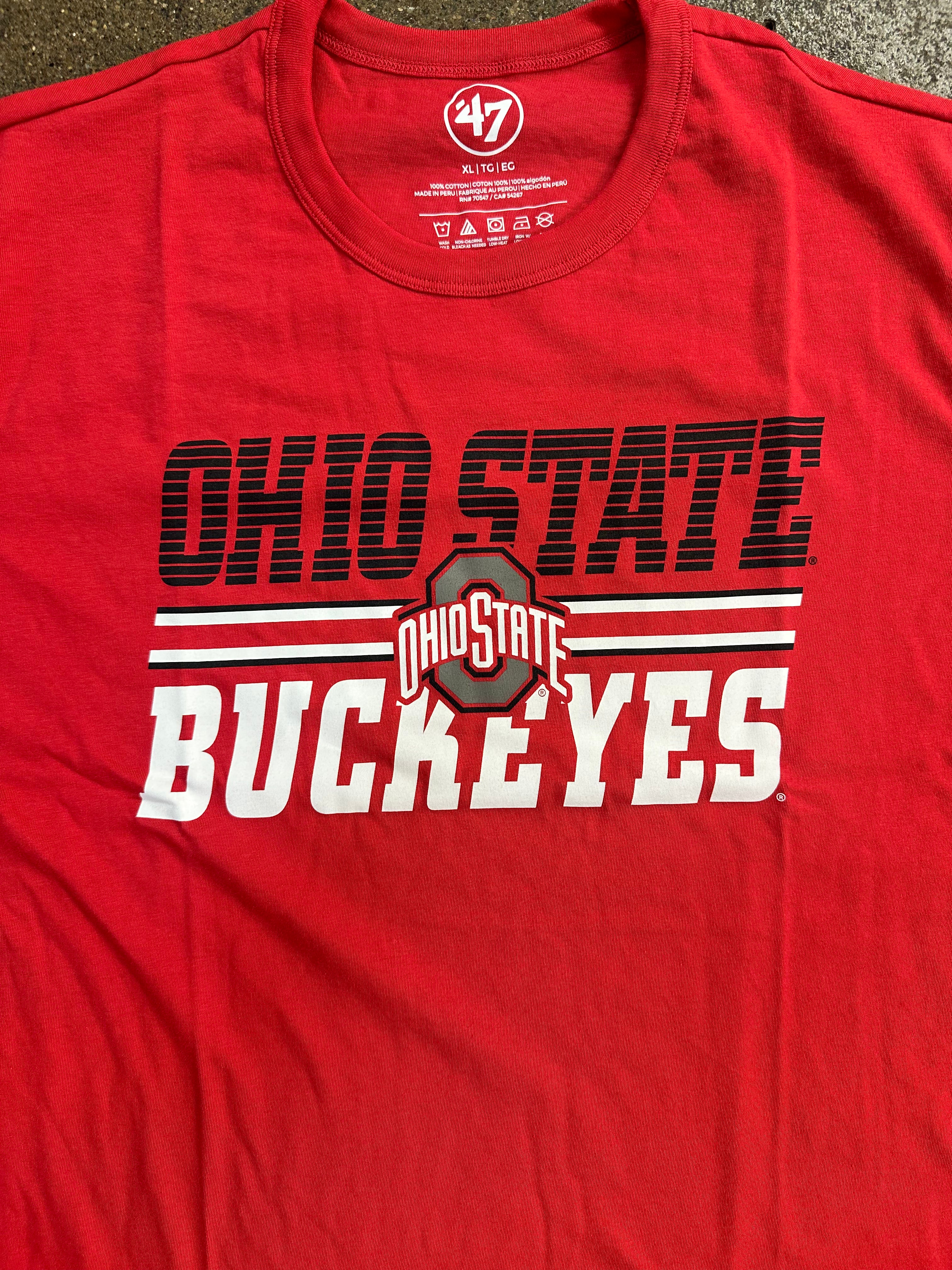 red buckeye shirt