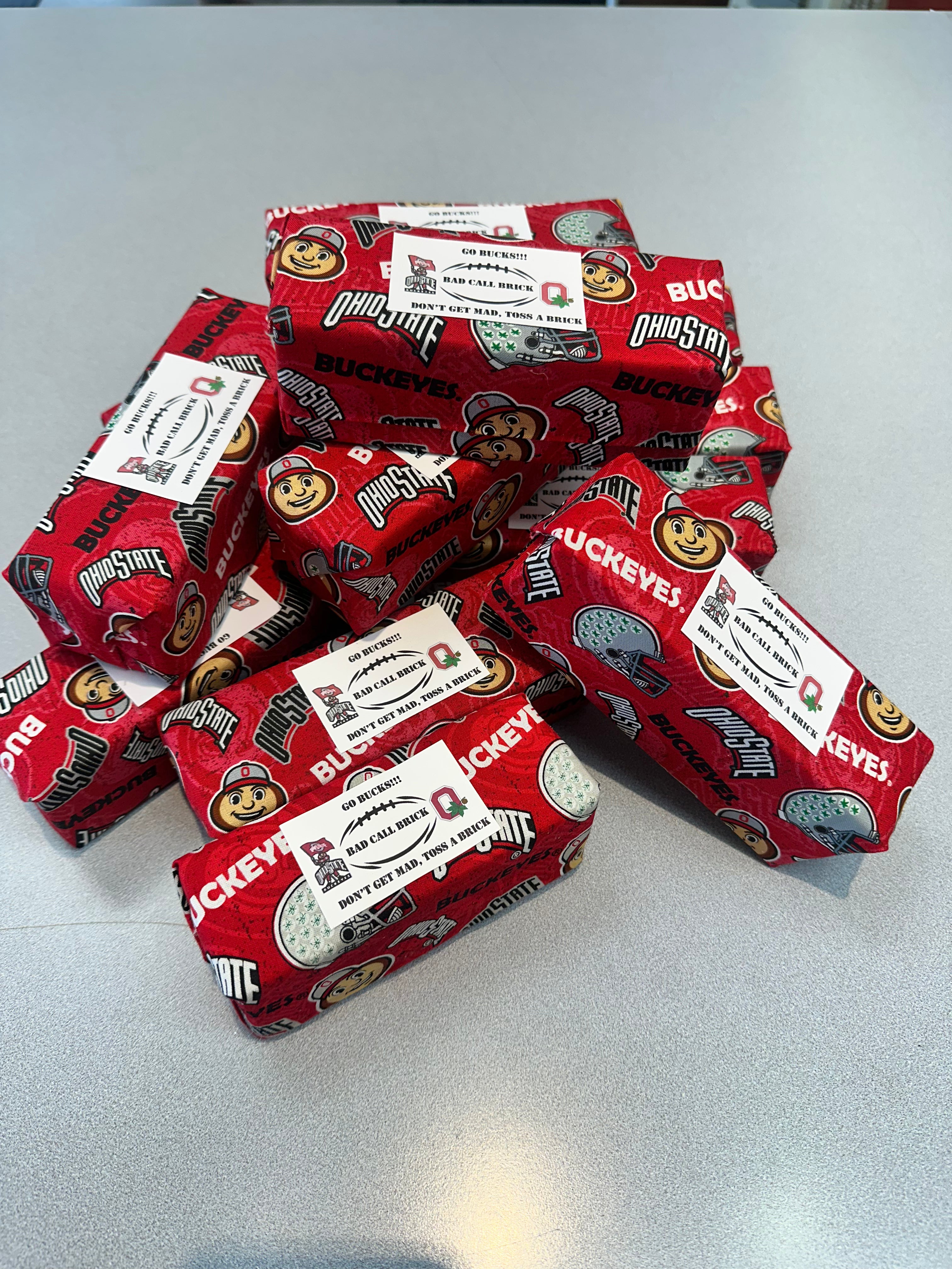 red ad call bricks
