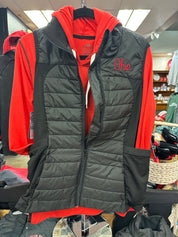 instore: OHIO STATE "BUCKEYE LEAVES" PERFORMANCE VEST IN BLACK