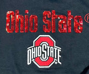 closeup Ohio State Sequin Sweatshirt by Champion