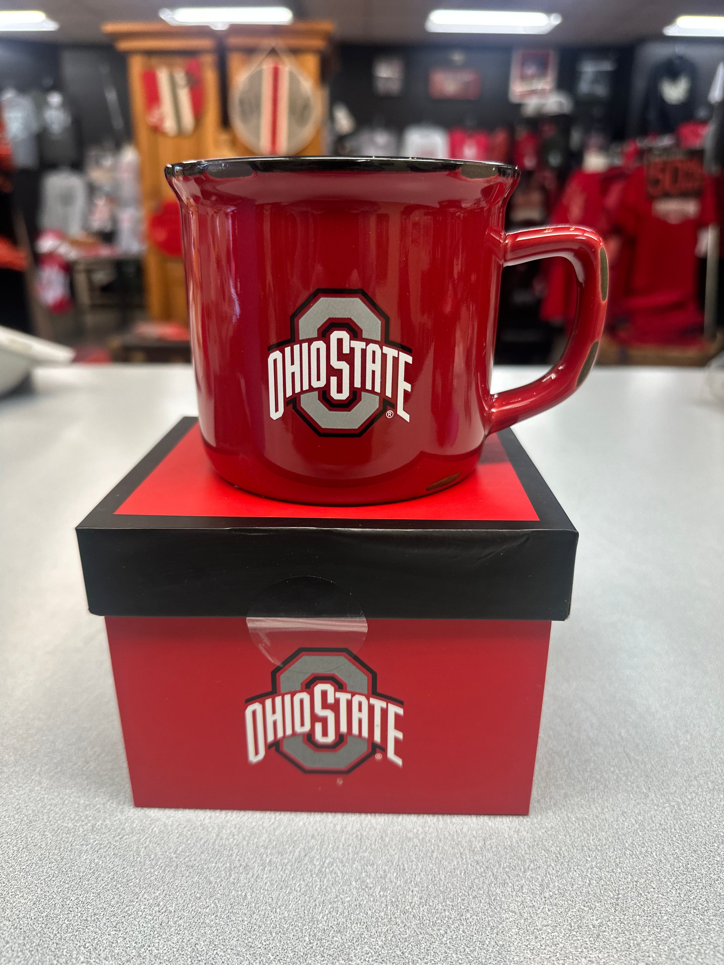 Official Ohio State University ceramic camp cup