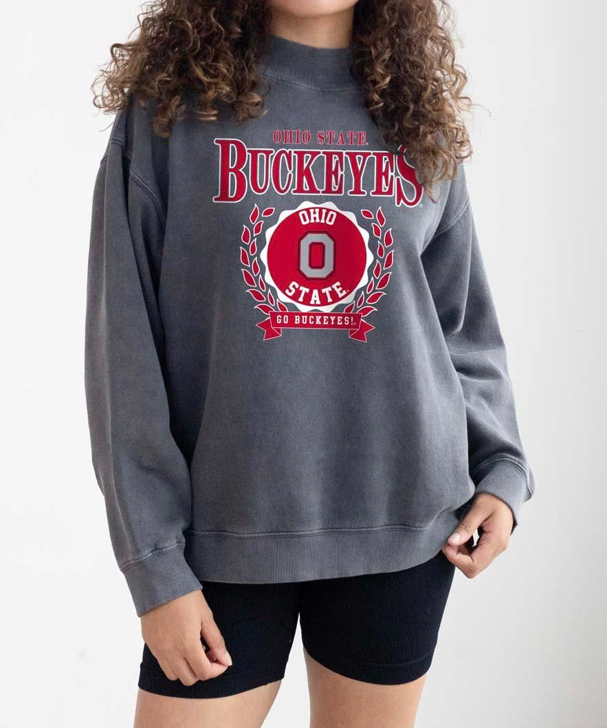 mock-neck sweatshirt, Ohio State