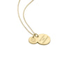 on chain OHIO STATE 18K GOLD COATED CHARM NECKLACE