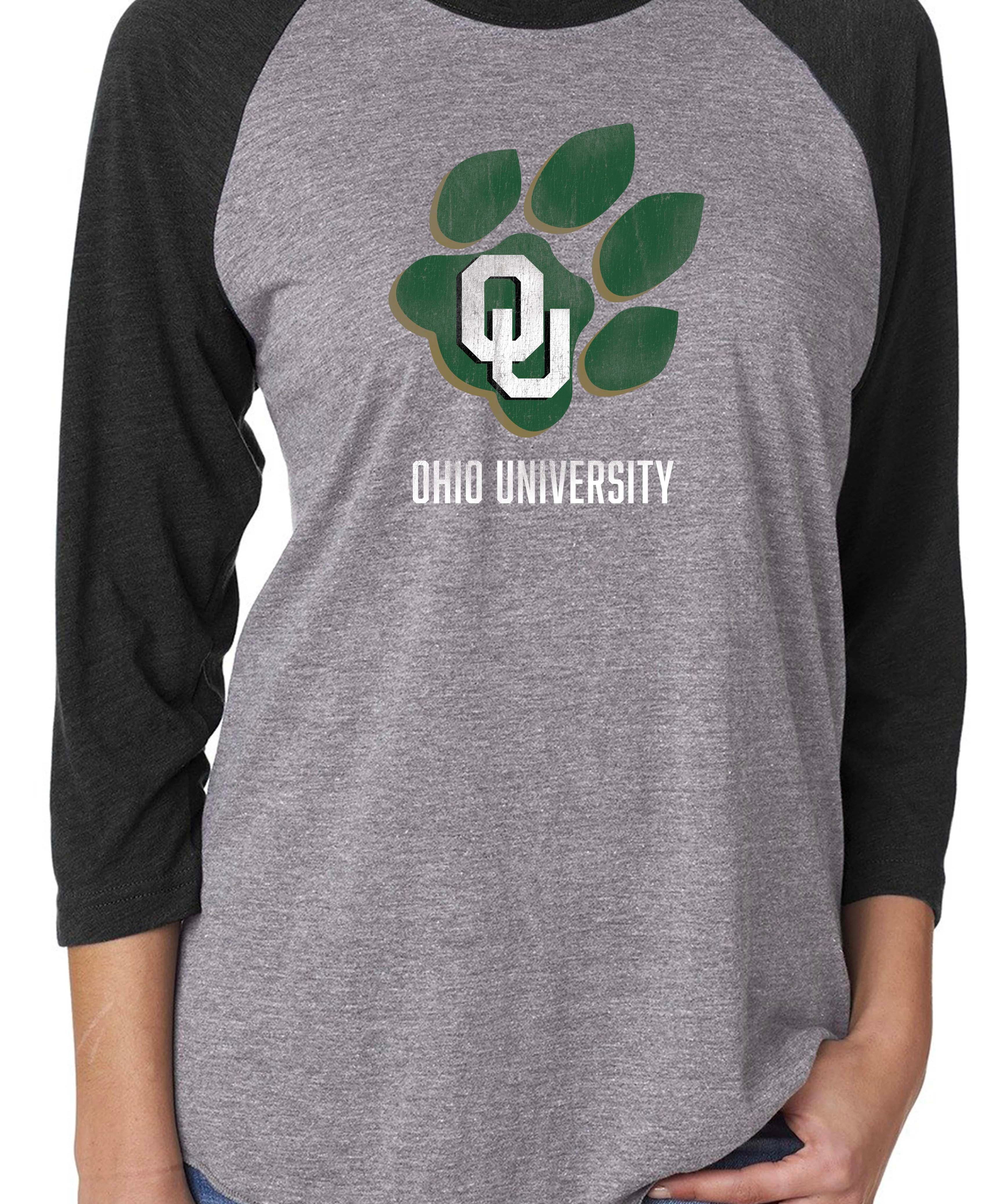 Ohio University Unisex Baseball Tee