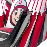 ropes OHIO STATE BUCKEYES BRUTUS MASCOT HANGING CHAIR SWING