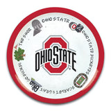OHIO STATE 13.5” ROUND CHARGER PLATE