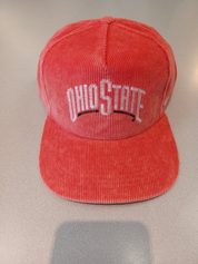 red ohio state hat