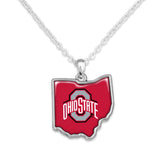OHIO STATE BUCKEYES NECKLACE- STATE OF MINE