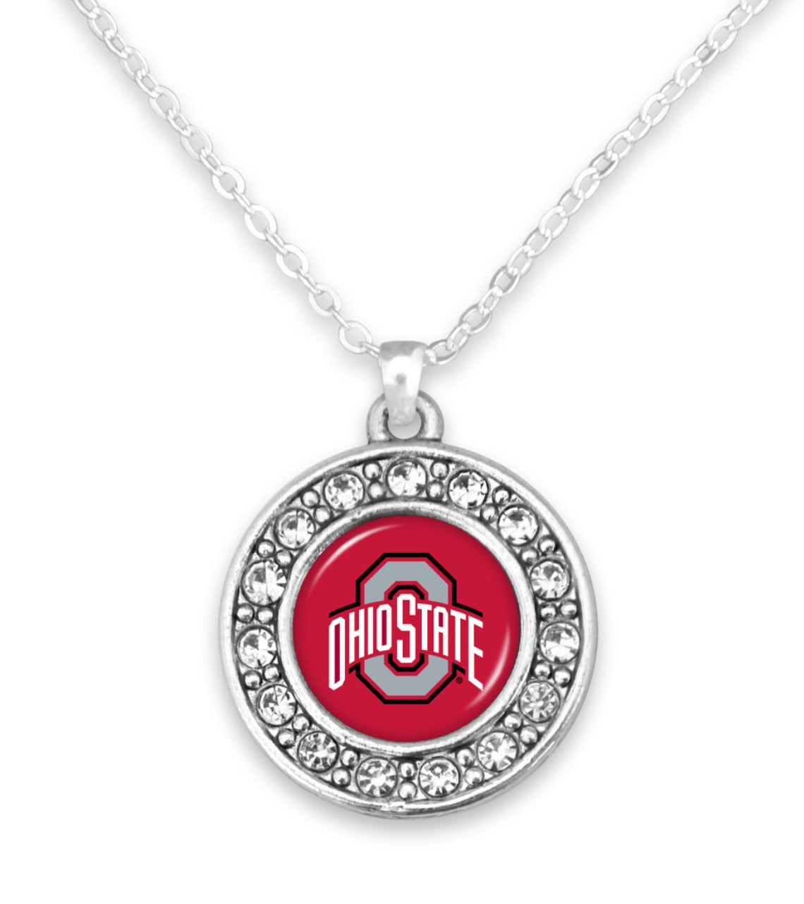 Ohio State Buckeyes Necklace- Abby Girl