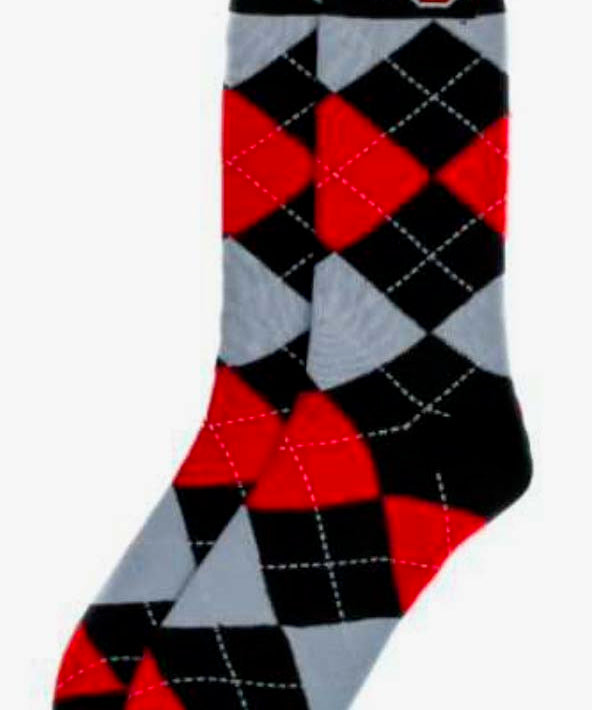 OSU Argyle Socks