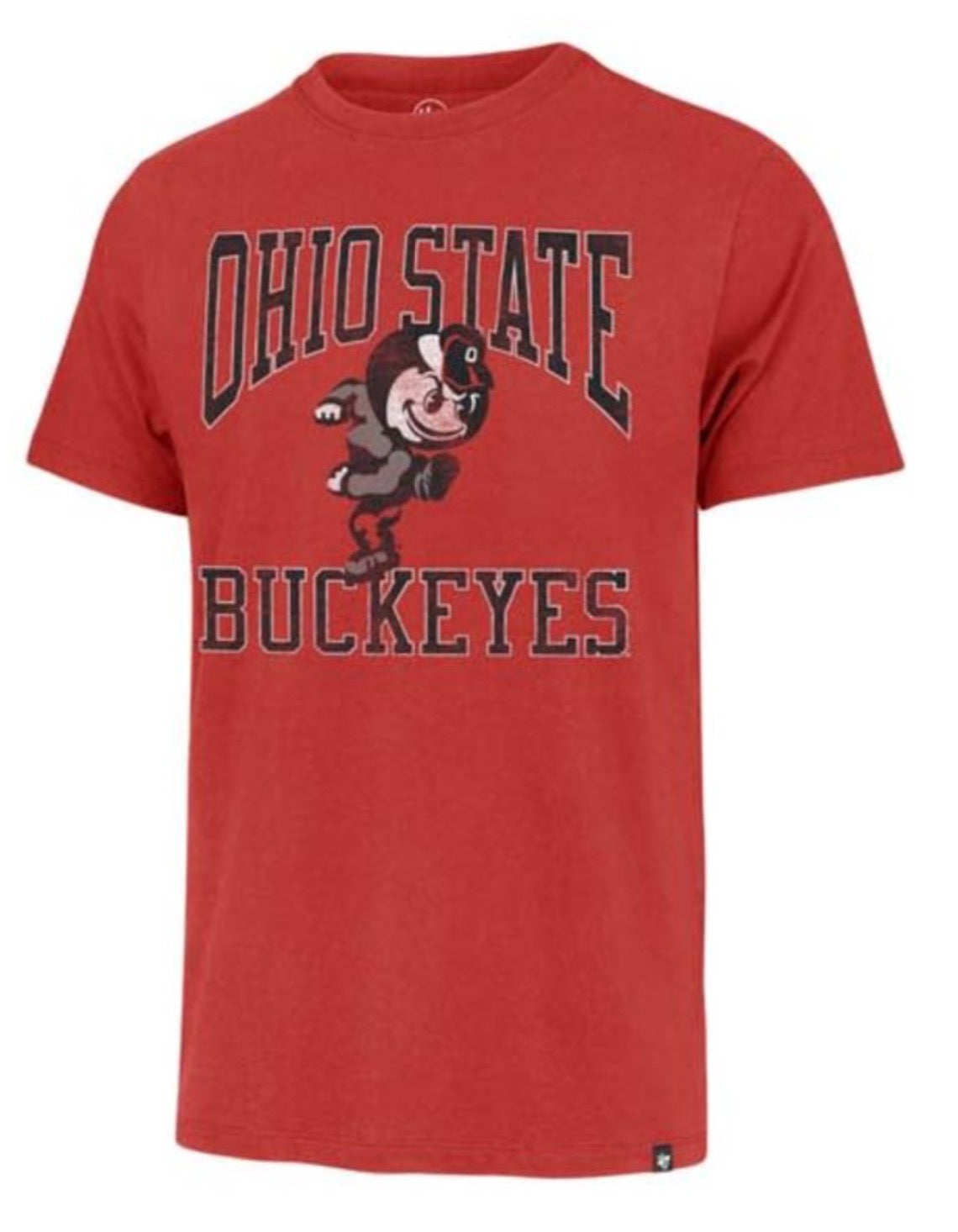 OHIO STATE BUCKEYES VIN RACER RED BIG UPS FRANKLIN TEE