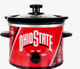 OHIO STATE BUCKEYES 2QT SLOW COOKER – OFFICIALLY LICENSED GAME DAY KITCHEN ESSENTIAL