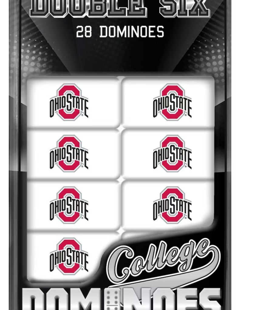 NCAA OHIO STATE BUCKEYES DOMINOES GAME