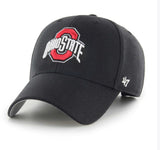 OHIO STATE BUCKEYES BLACK '47 MVP HAT
