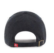 back of OHIO STATE BUCKEYES BLACK 47 CLEAN UP hat