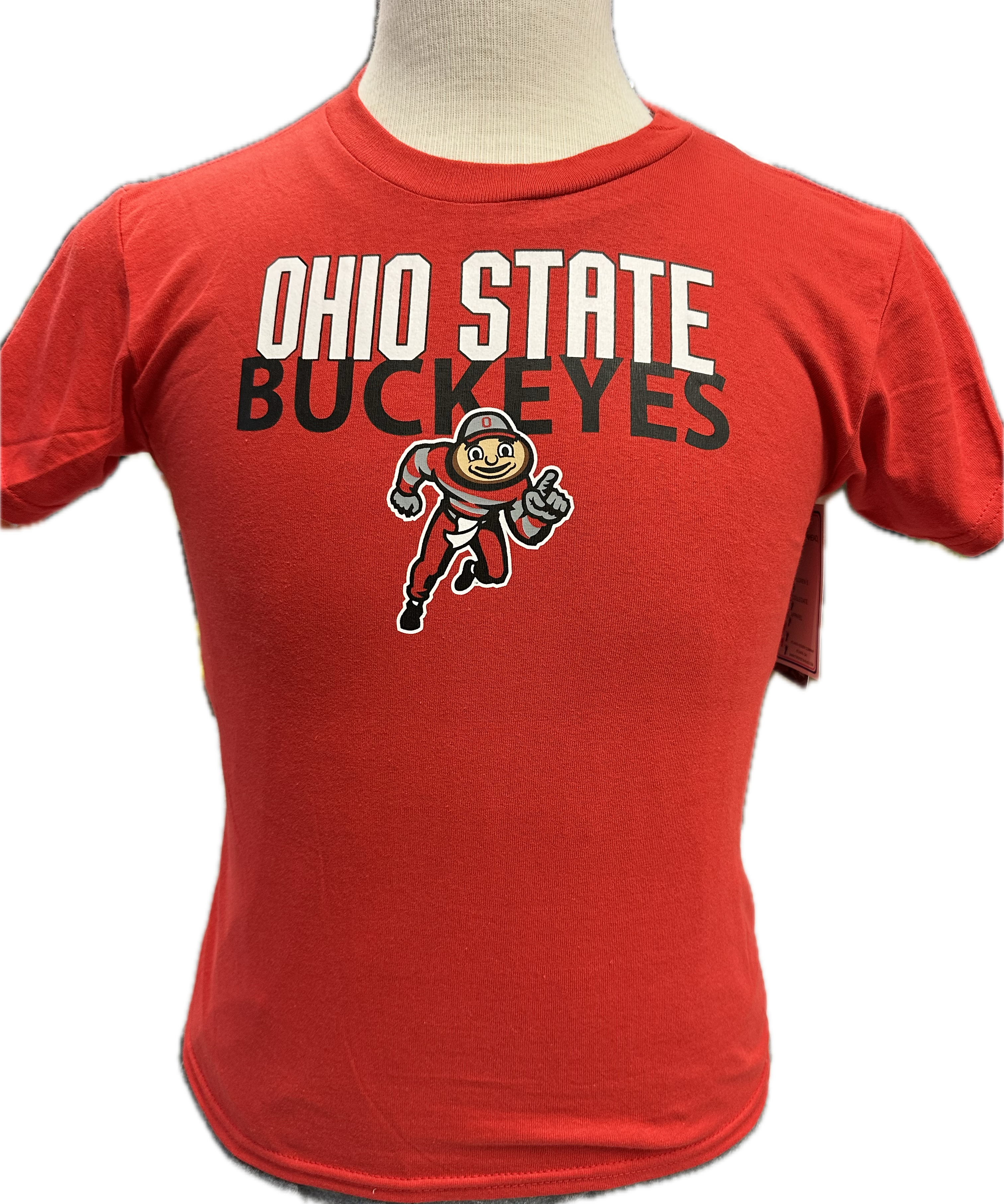 OHIO STATE BUCKEYES- RED YOUTH TEE