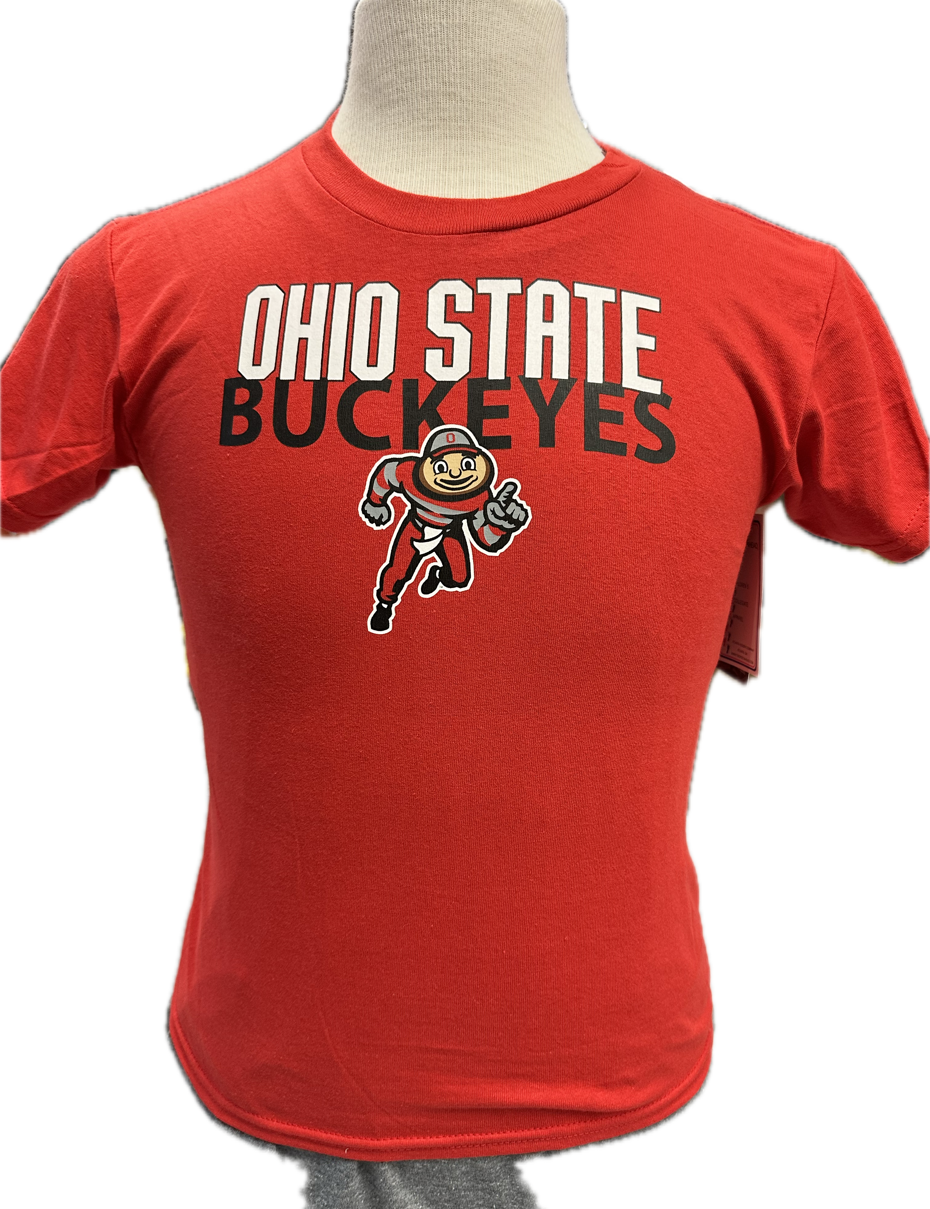 OHIO STATE BUCKEYES- RED YOUTH TEE