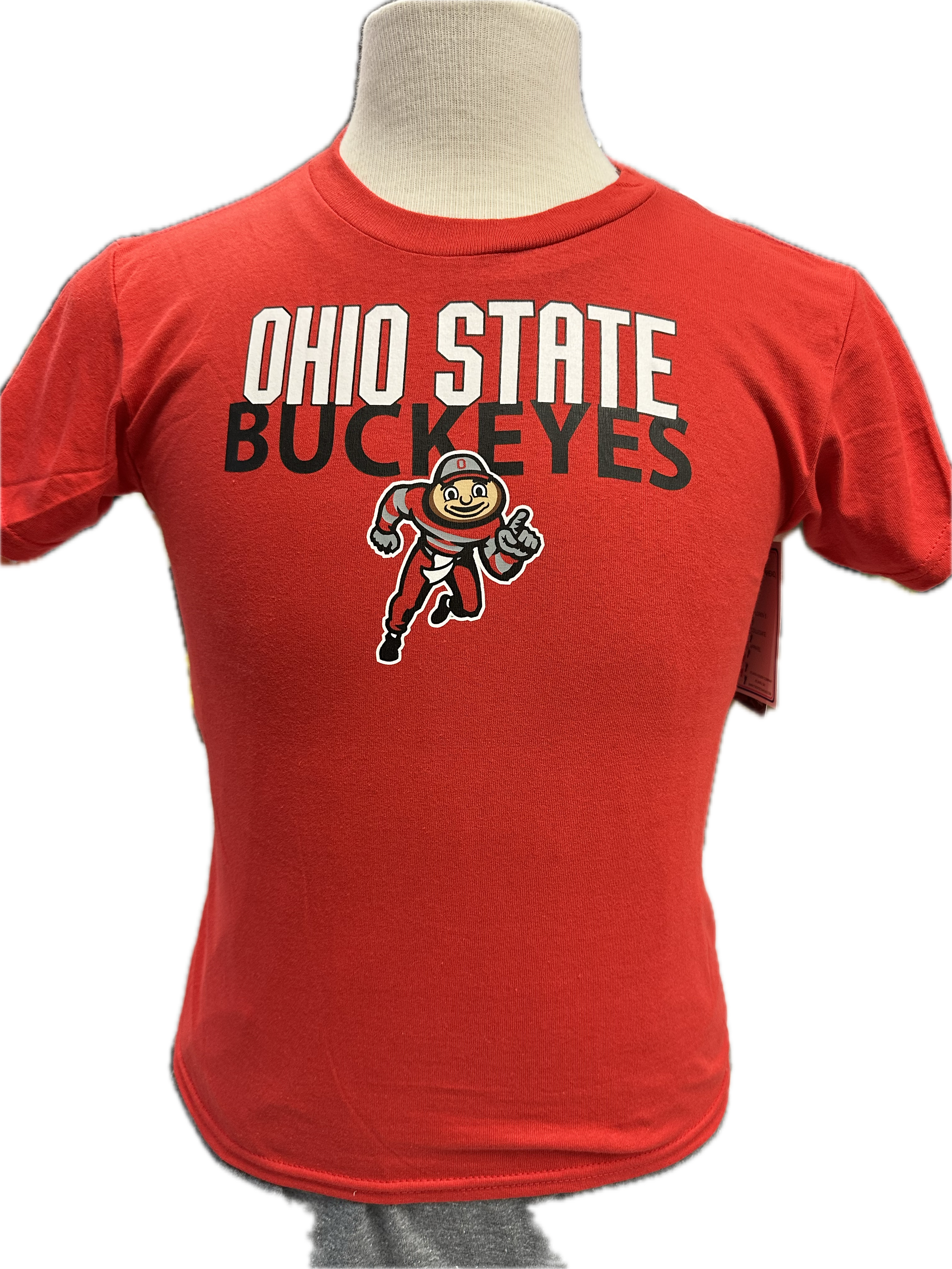 OHIO STATE BUCKEYES- RED YOUTH TEE