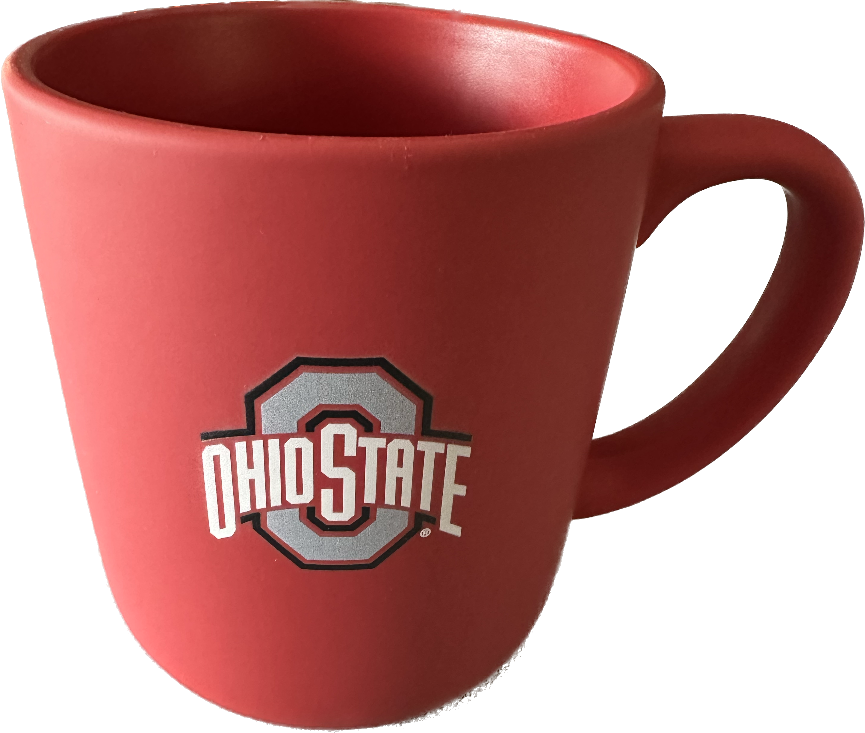 20oz. Ohio State Large Soft Touch Red Matte Finish Mug